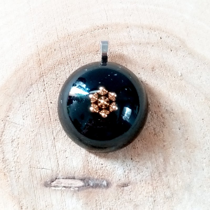 【宇能】宠物奥根吊饰,俄罗斯次石墨,黑碧玺,电磁波负能转换 - 订制抱枕/饰品 - 水晶 黑色