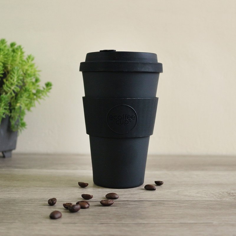 Ecoffee Cup | 14oz环保随行杯(停电黑) - 咖啡杯/马克杯 - 其他材质 黑色