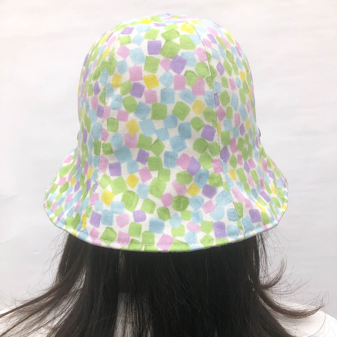 双面渔夫帽- 夏季凉圆 - 帽子 - 棉 