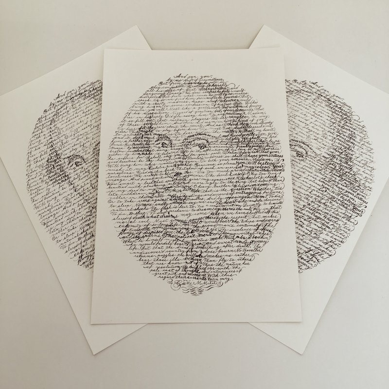 莎士比亚明信片三入组 - 卡片/明信片 - 纸 白色