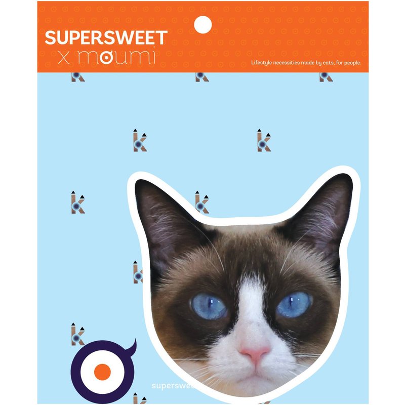 Big Head Stickers - 贴纸 - 塑料 蓝色