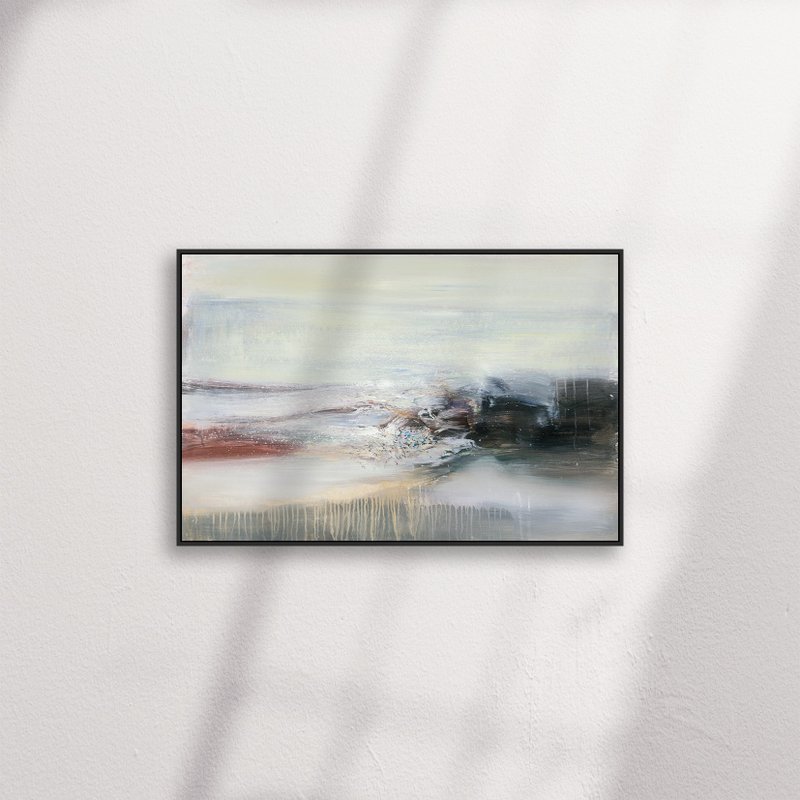 暮潮 | 艺术装饰画 | 挂画 | 抽象画 | 居家装饰 - 海报/装饰画/版画 - 木头 