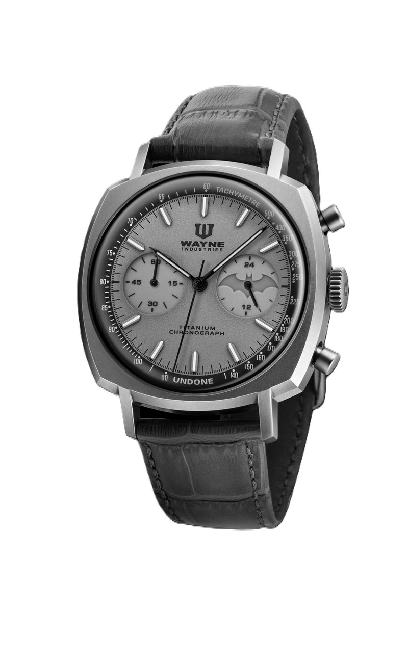 UNDONE  蝙蝠 黑暗骑士 #COL-BTM-DKN - 男表/中性表 - 其他材质 灰色