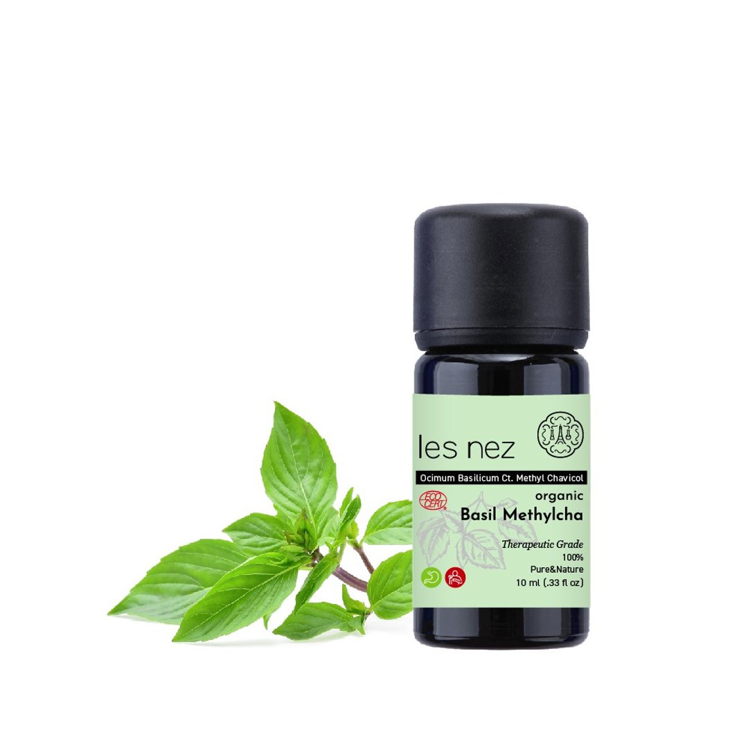 【Les nez 香鼻子】天然有机单方热带罗勒纯精油 10ML - 香薰/精油/线香 - 精油 黑色