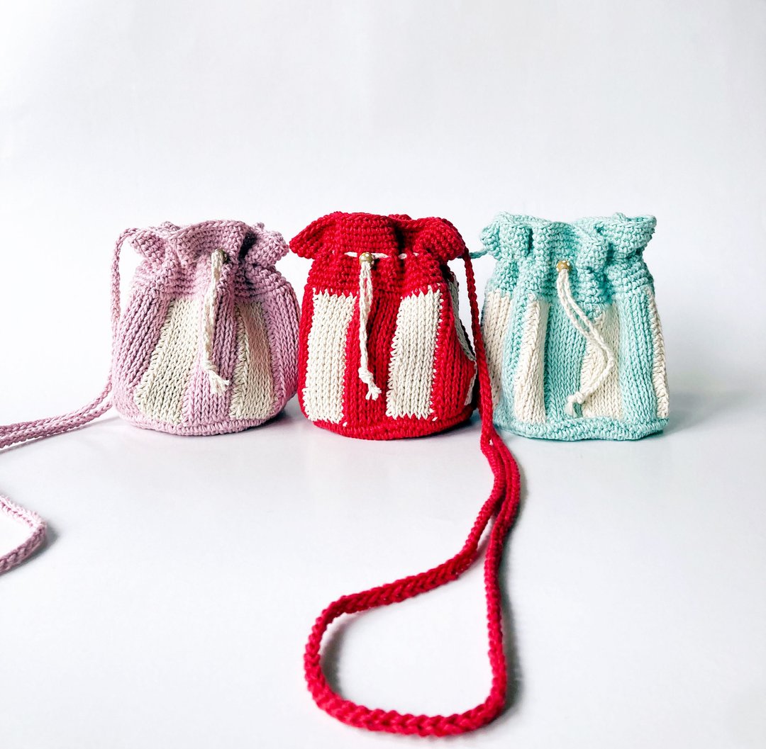 名副其实小废包 肩背 斜背 水桶束口袋 Bucket Crossbody Bag - 束口袋双肩包 - 棉 多色