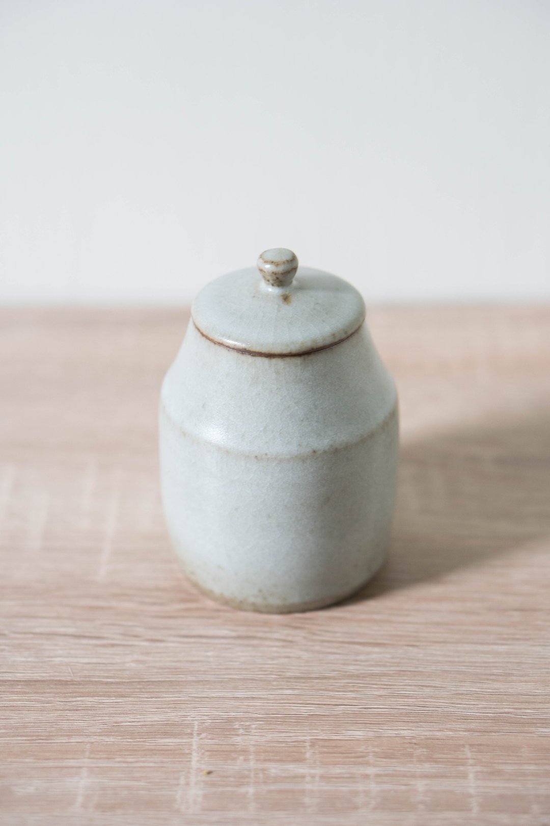 镁白茶仓 | 茶罐 - 茶具/茶杯 - 陶 白色