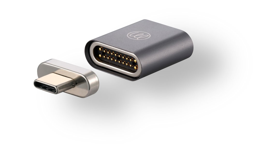 iEasy USB-C 磁吸转接头 支持 100W,10GB/s,4K 视频&音频 - 数码小物 - 其他材质 灰色