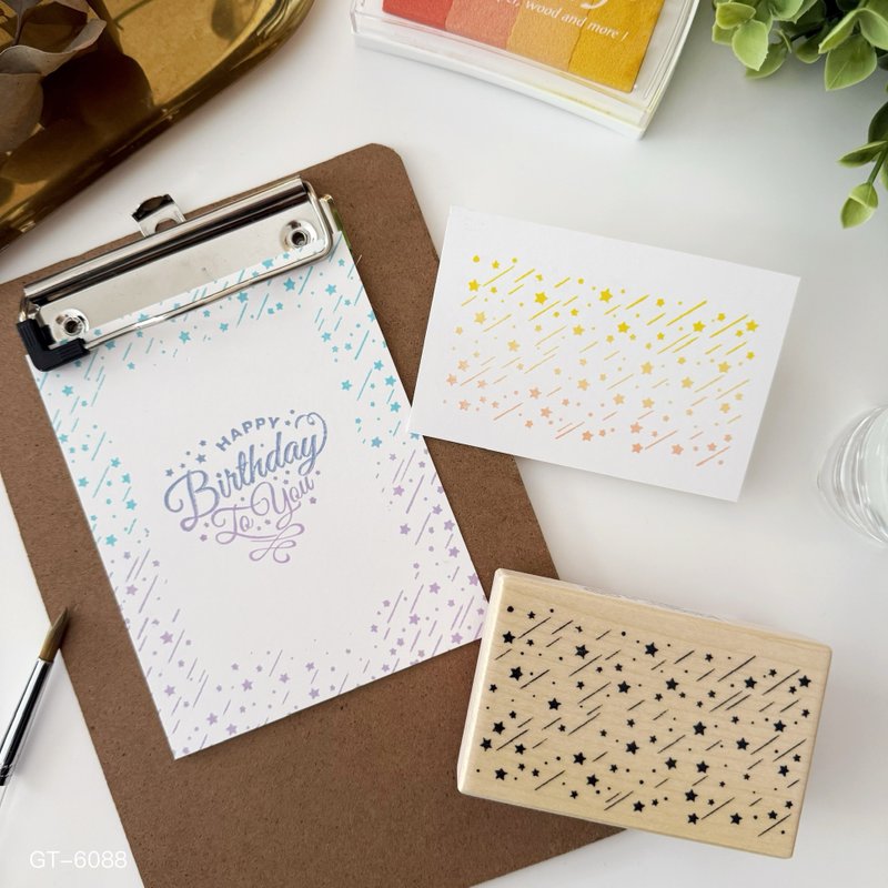 枫木印章-流星雨 GT-6088 - 印章/印台 - 木头 