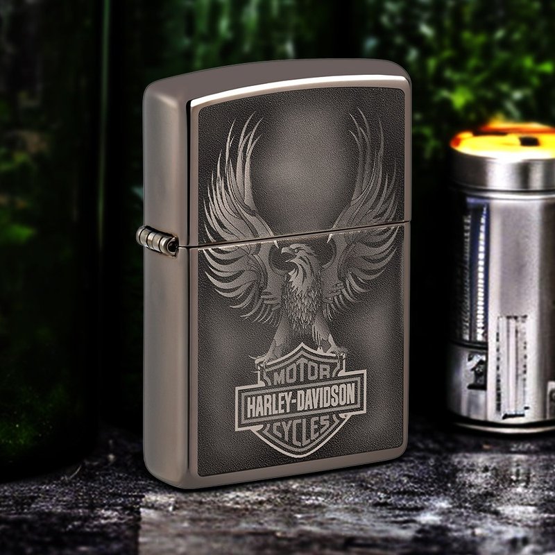 【ZIPPO官方旗舰店】Harley-Davidson 49044 - 其他 - 铜/黄铜 黑色