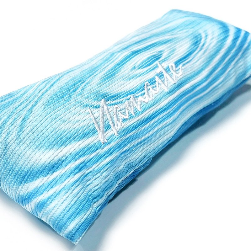 【NAMASTE】纾压眼枕 - 水波纹 - 运动/健身用品 - 植物．花 蓝色