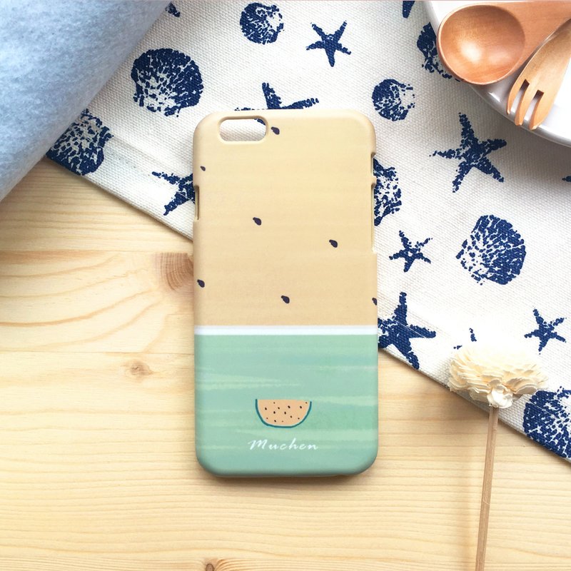 夏日野餐风/小玉-iPhone.三星, HTC, Sony.华硕手机壳保护套 - 手机壳/手机套 - 塑料 黄色