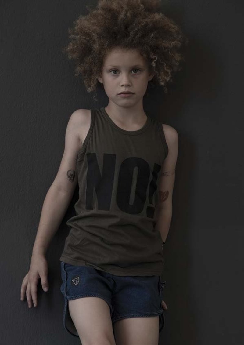 2016春夏 NUNUNU 牛仔短裤 GYN SHORT PANTS - 其他 - 棉．麻 灰色