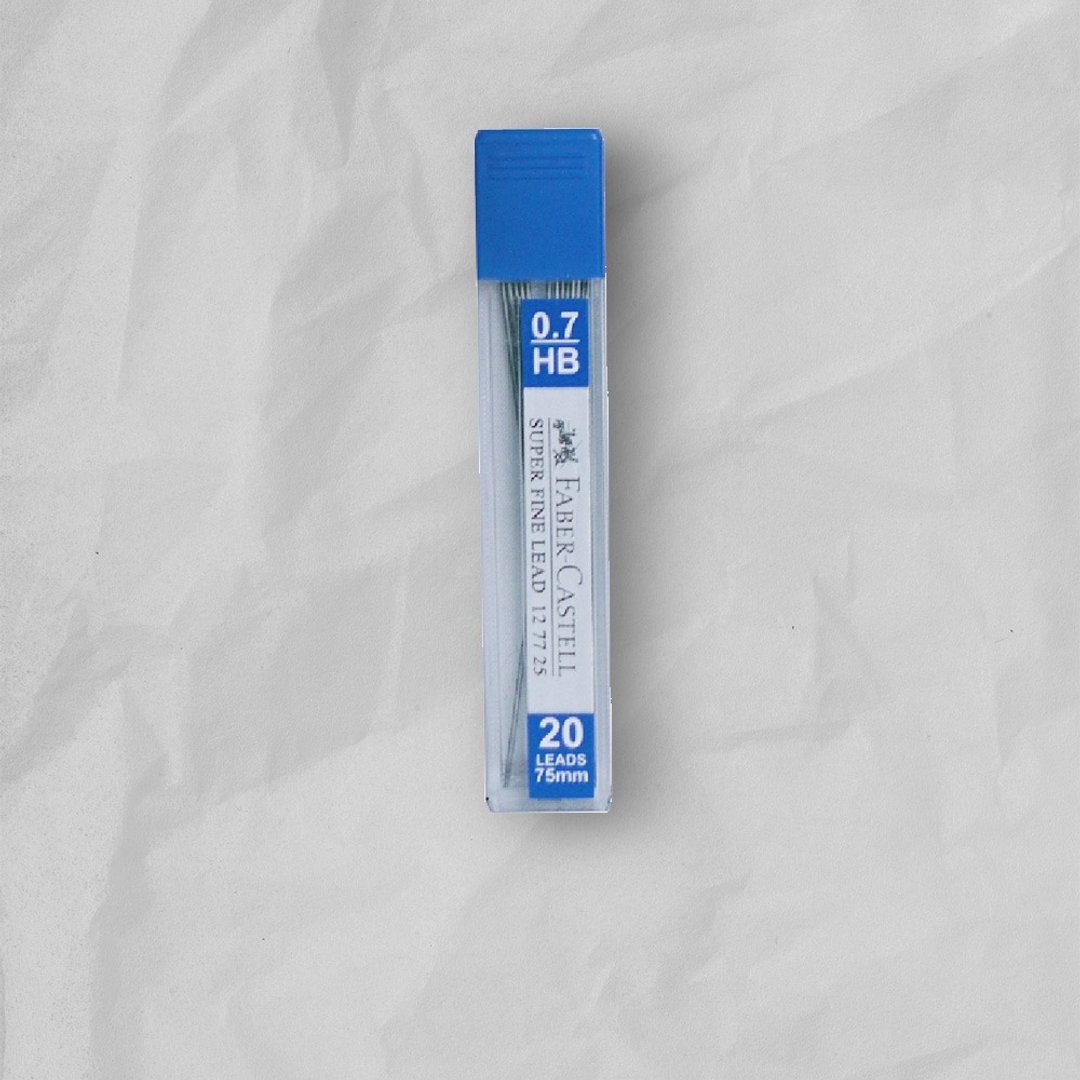 Faber-Castell 自动铅笔笔芯(超长75mm) 0.7笔蕊HB-6入(原厂正货 - 其他 - 其他材质 黑色