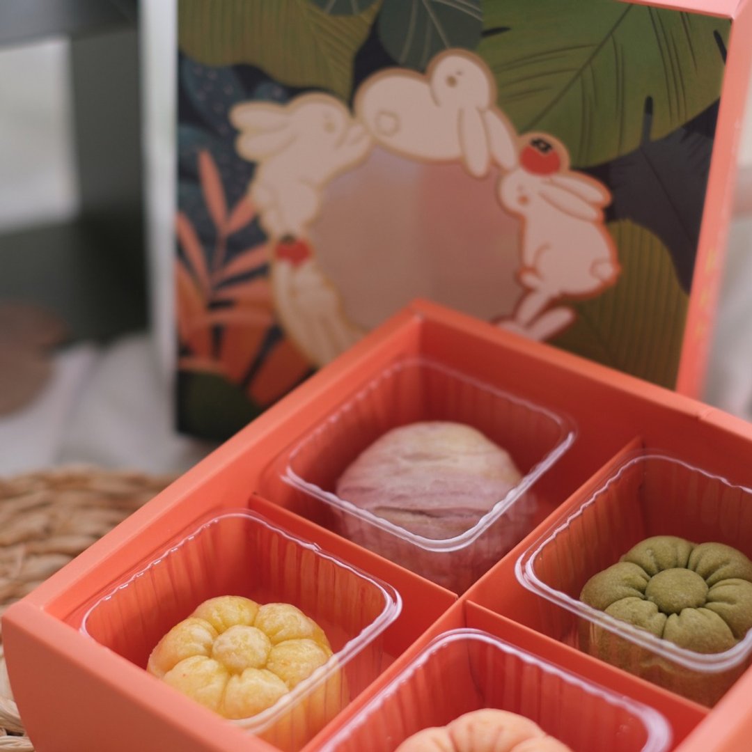 中秋节礼盒【森月玉兔4入礼盒】 - 蛋糕/甜点 - 新鲜食材 