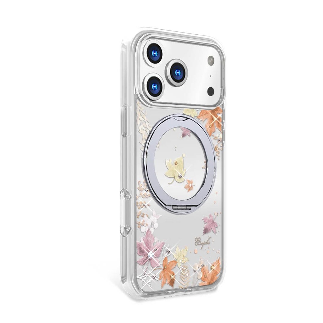 apbs iPhone 17/16/15/14/13 军规360旋转磁吸立架钻壳-四季-秋 - 手机壳/手机套 - 其他材质 多色