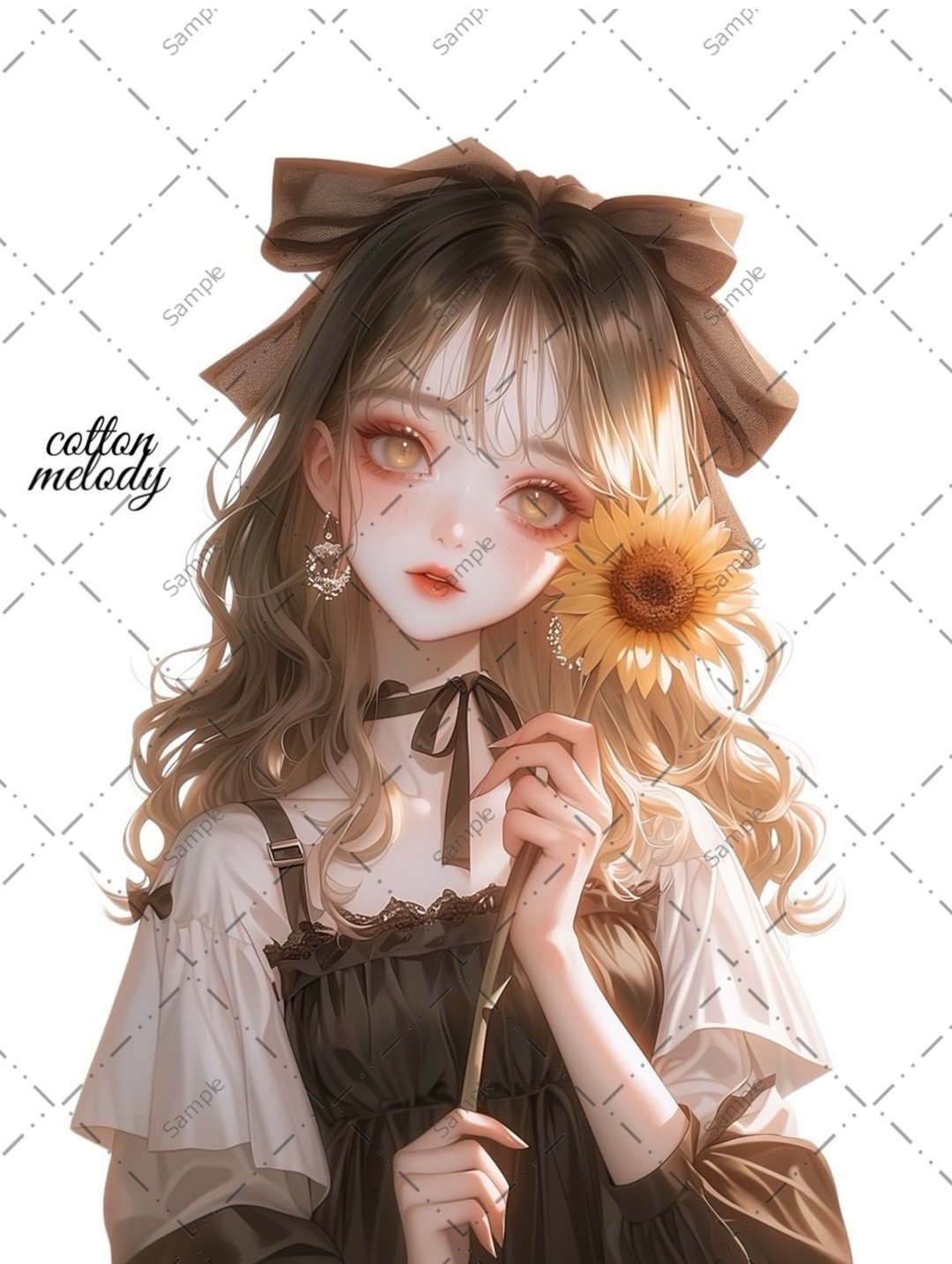 原创贴纸 no.1323 人物贴纸 原创贴纸 人物贴纸 女孩贴纸 原创人物贴纸 - 贴纸 - 纸 