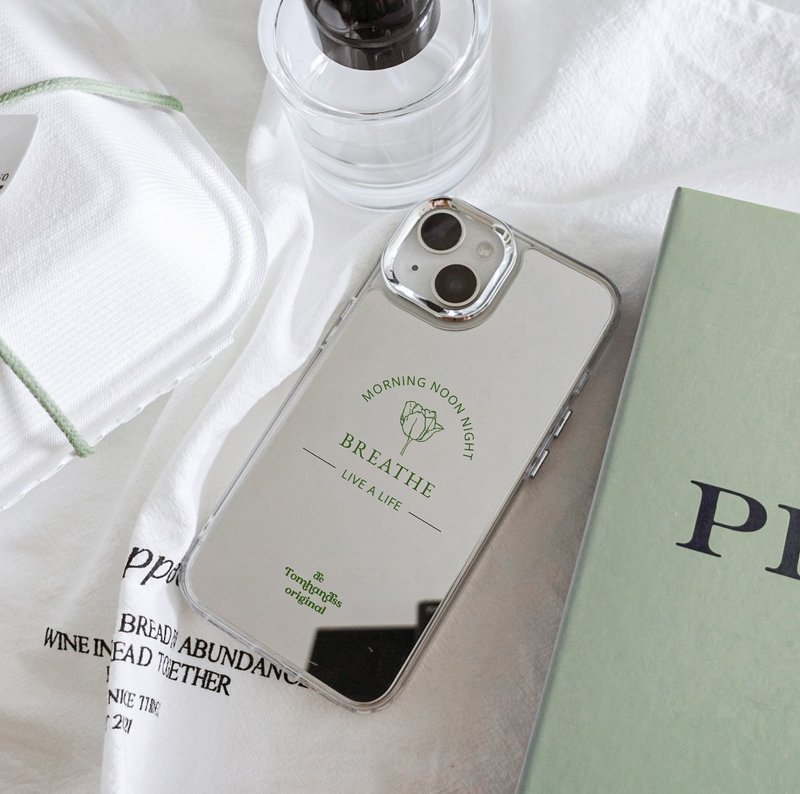 【 榄绿郁金香 Olive Tulip】镜面手机壳 - 手机壳/手机套 - 其他材质 