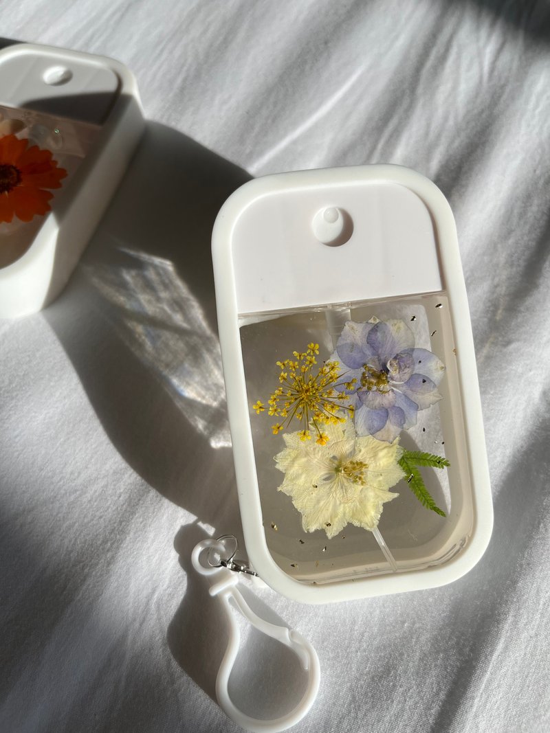 原创 押花酒精瓶x喷雾瓶 压花 干燥花 婚礼礼品 婚礼小物 - 吊饰 - 塑料 