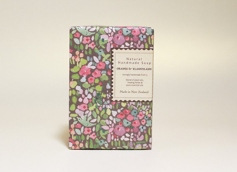 新西兰进口精油手工皂 -香橙可可 - 碗盘清洁 - 精油 咖啡色