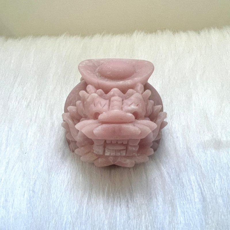 背元宝粉澳宝龙龟 | 水晶 | 水晶龙龟 | 水晶摆件 - 摆饰 - 水晶 粉红色