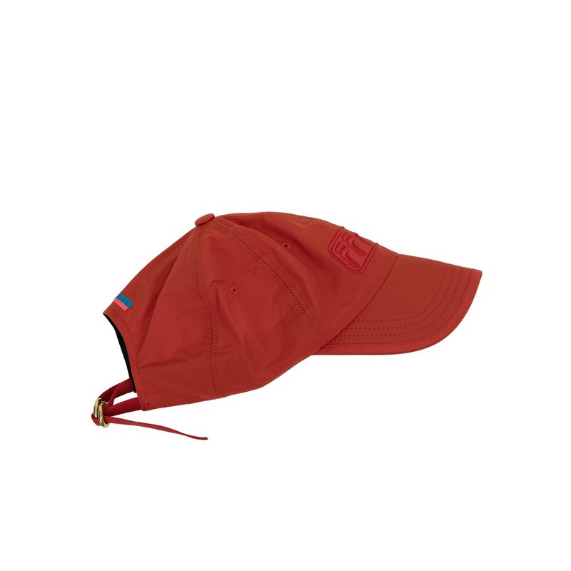 ballcap_red / 6 色 - 帽子 - 尼龙 红色
