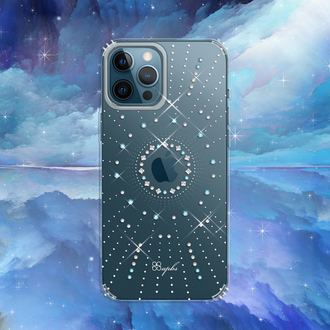iPhone 12全系列 水晶彩钻防震双料手机壳-璀璨星空 - 手机壳/手机套 - 其他材质 多色