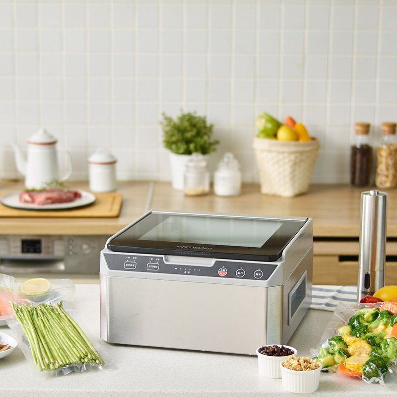 ARTISAN 家用腔式真空包装机-CVS2500 赠食物处理机221053 - 厨房家电 - 不锈钢 银色