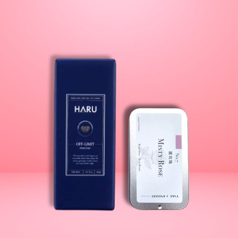【PINKOI独家】HARU 费洛蒙香水+旅行蜡烛 买一送一 组合优惠 - 香薰/精油/线香 - 浓缩/萃取物 
