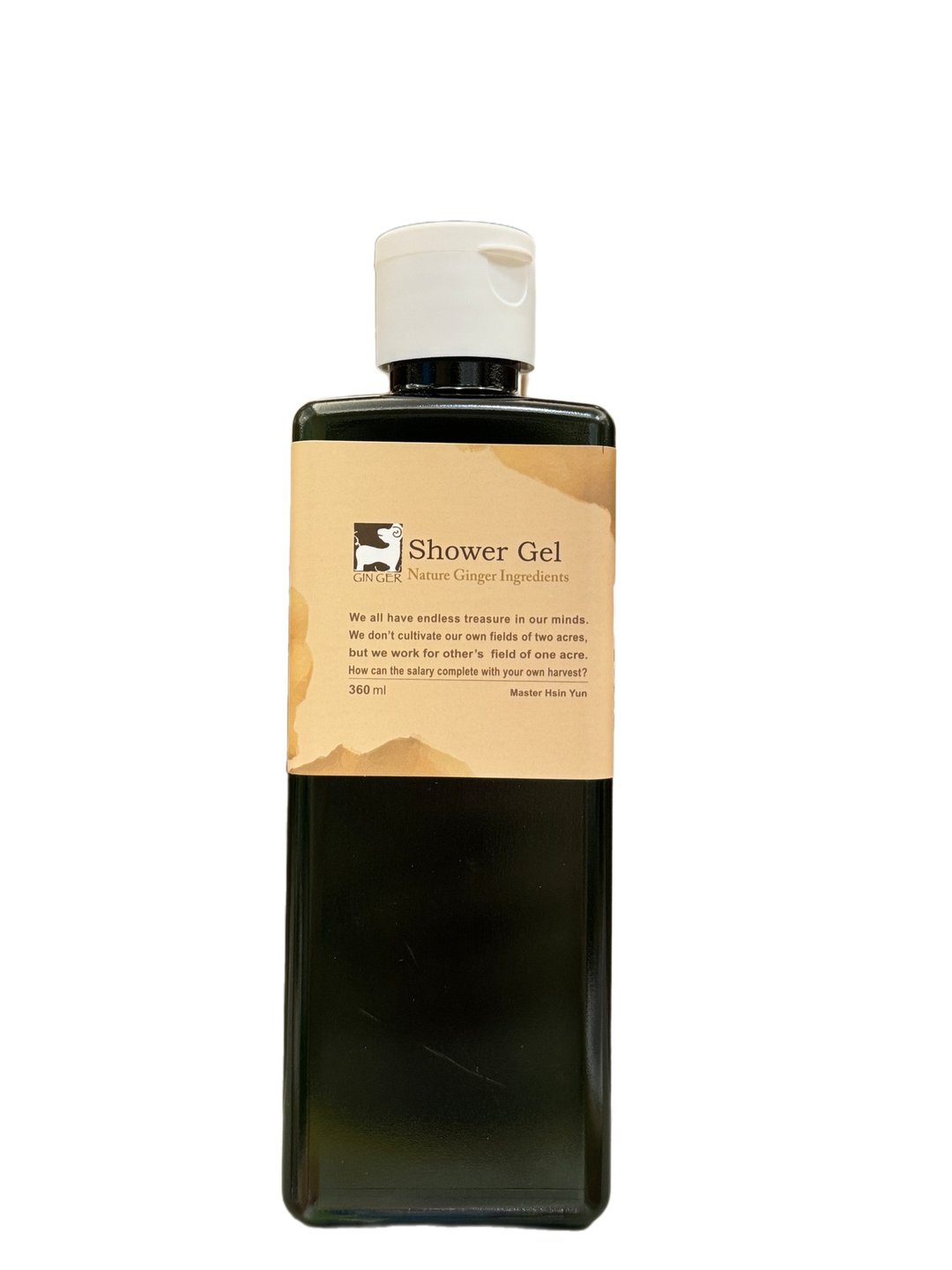 【GIN-GER】原萃姜芬沐浴露 360ml(掀盖头) - 沐浴用品 - 浓缩/萃取物 