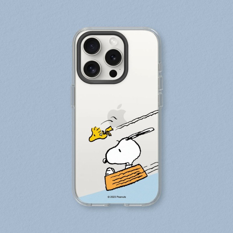 Clear透明防摔手机壳∣Snoopy史努比/溜滑梯 for iPhone - 手机配件 - 塑料 透明
