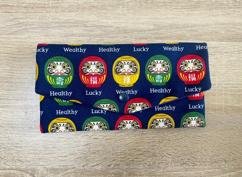 福神 七彩达摩 红包袋  口罩收纳袋  存折包   多功能小包 可爱独 - 红包/春联 - 棉．麻 