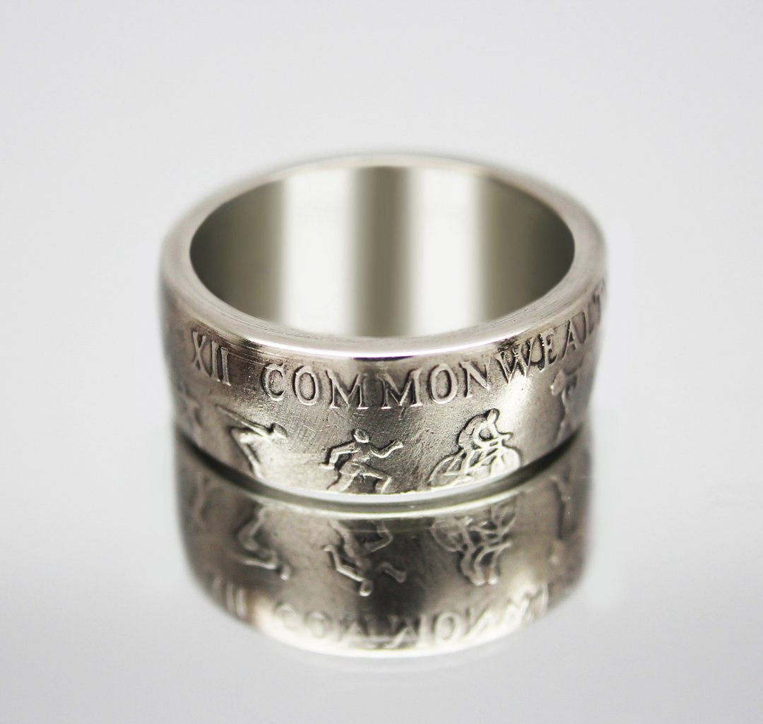 Australia Coin rings 50 cents 1982 coin rings for men coin rings for women - 戒指 - 其他金属 