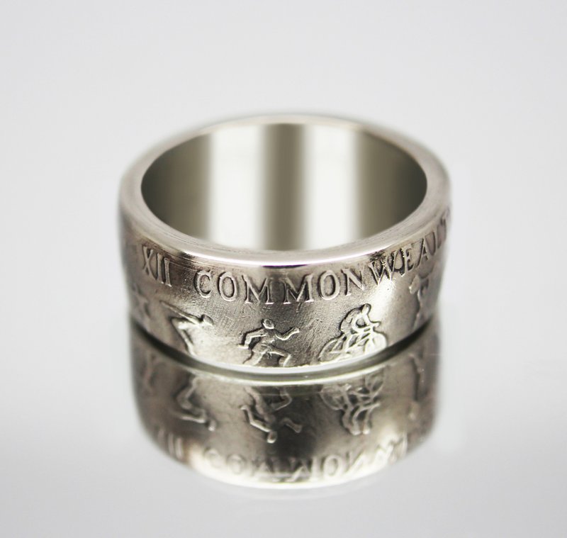 Australia Coin rings 50 cents 1982 coin rings for men coin rings for women - 戒指 - 其他金属 