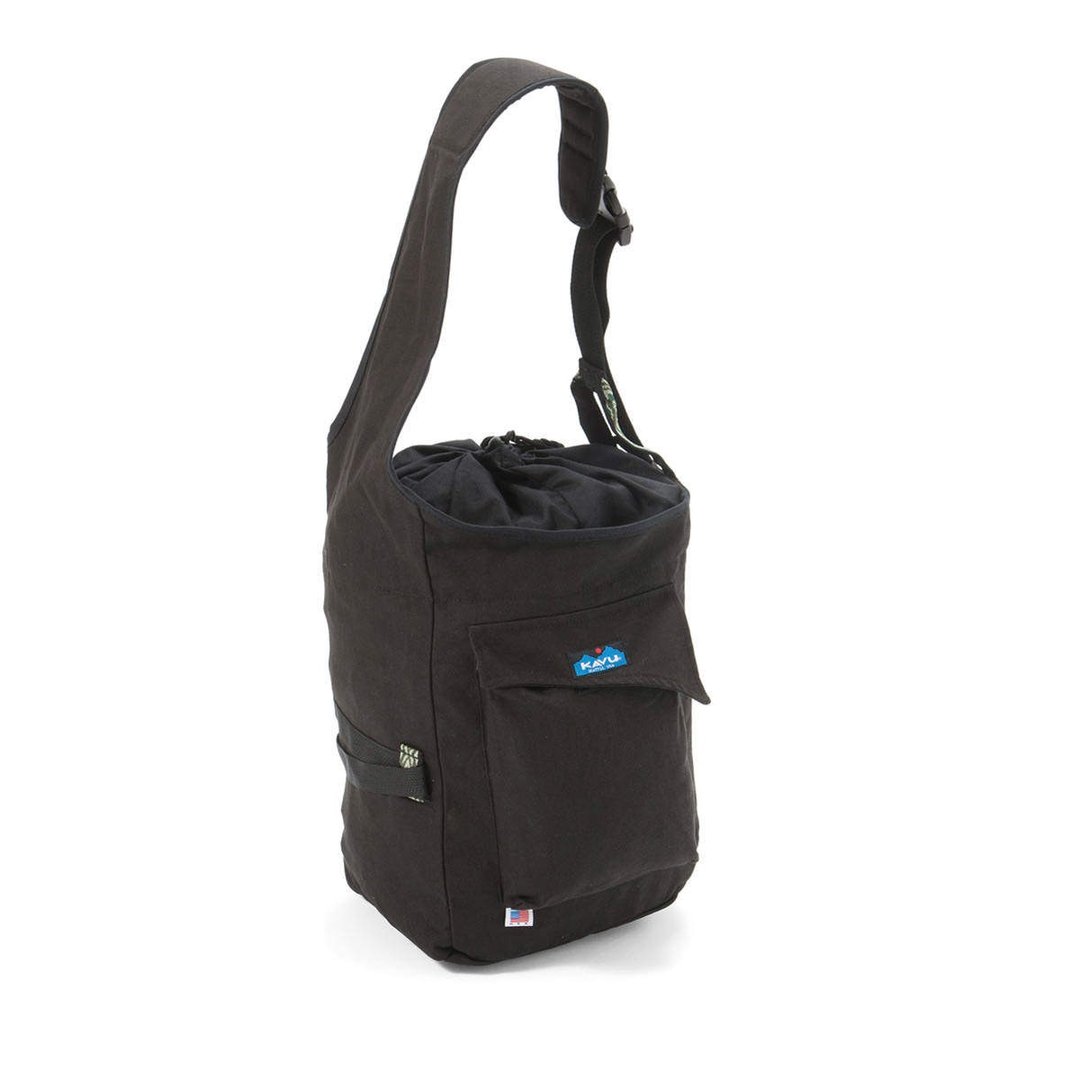【日本限定款】西雅图 KAVU Climbers Bag 复古休闲包 黑色 #920 - 侧背包/斜挎包 - 棉 