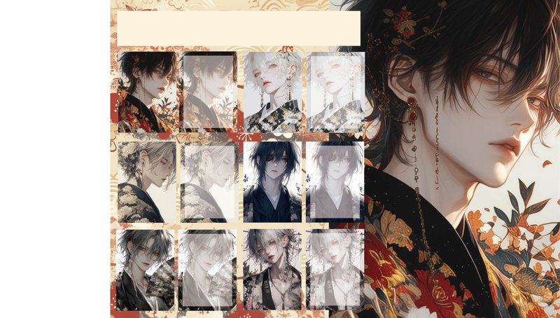 MEMO COOL MEN JAPANESE - 笔记本/手帐 - 纸 多色