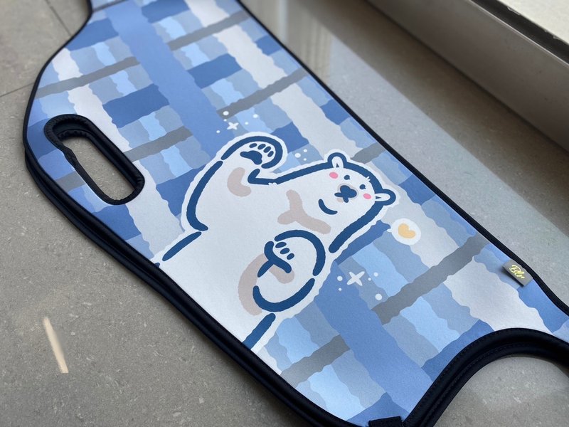 北极熊-冰川蓝- gogoro 车套 防刮车套 - 其他 - 聚酯纤维 多色