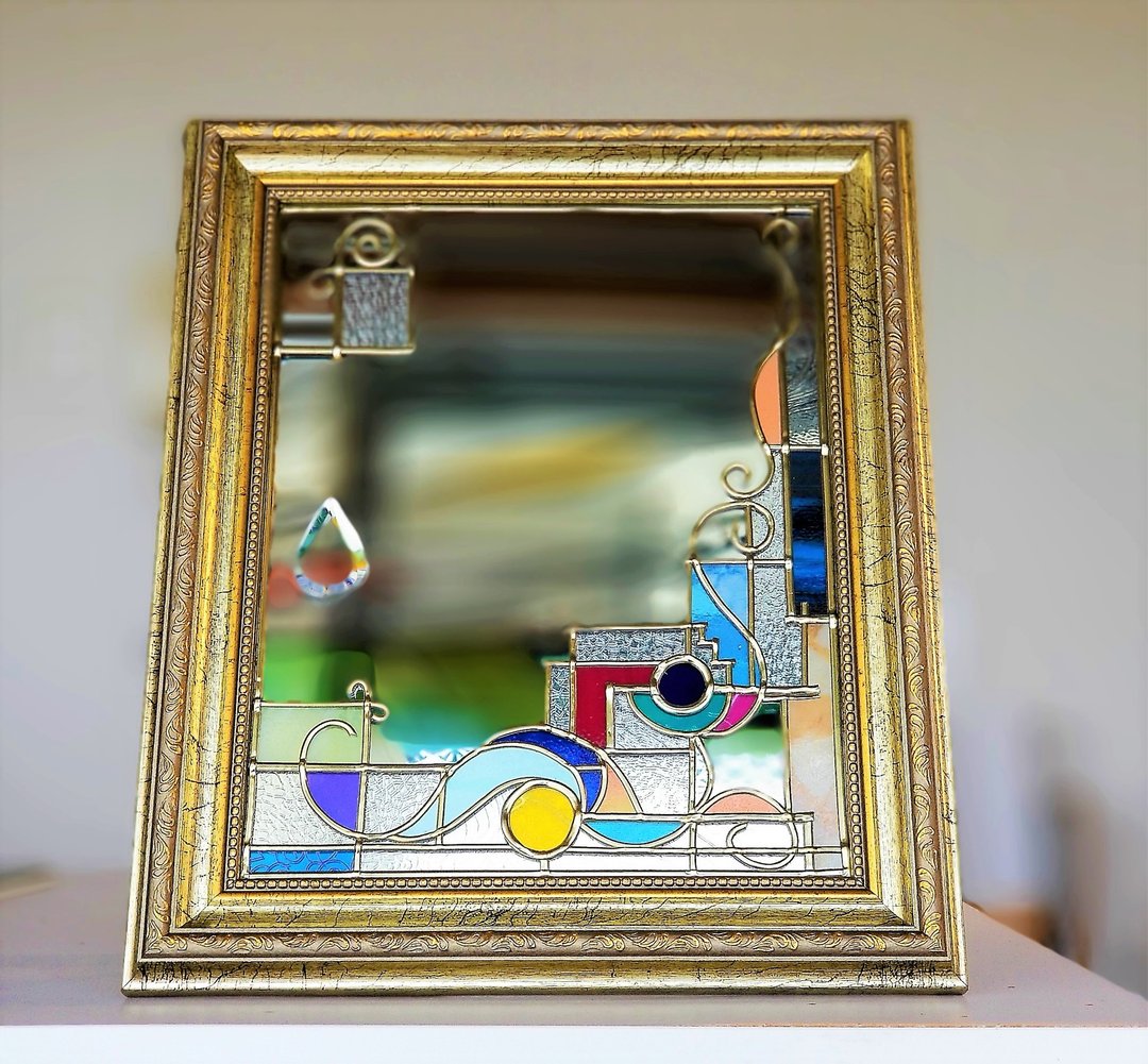 Antique style gold frame mirror   ArtDeco - 其他 - 玻璃 多色