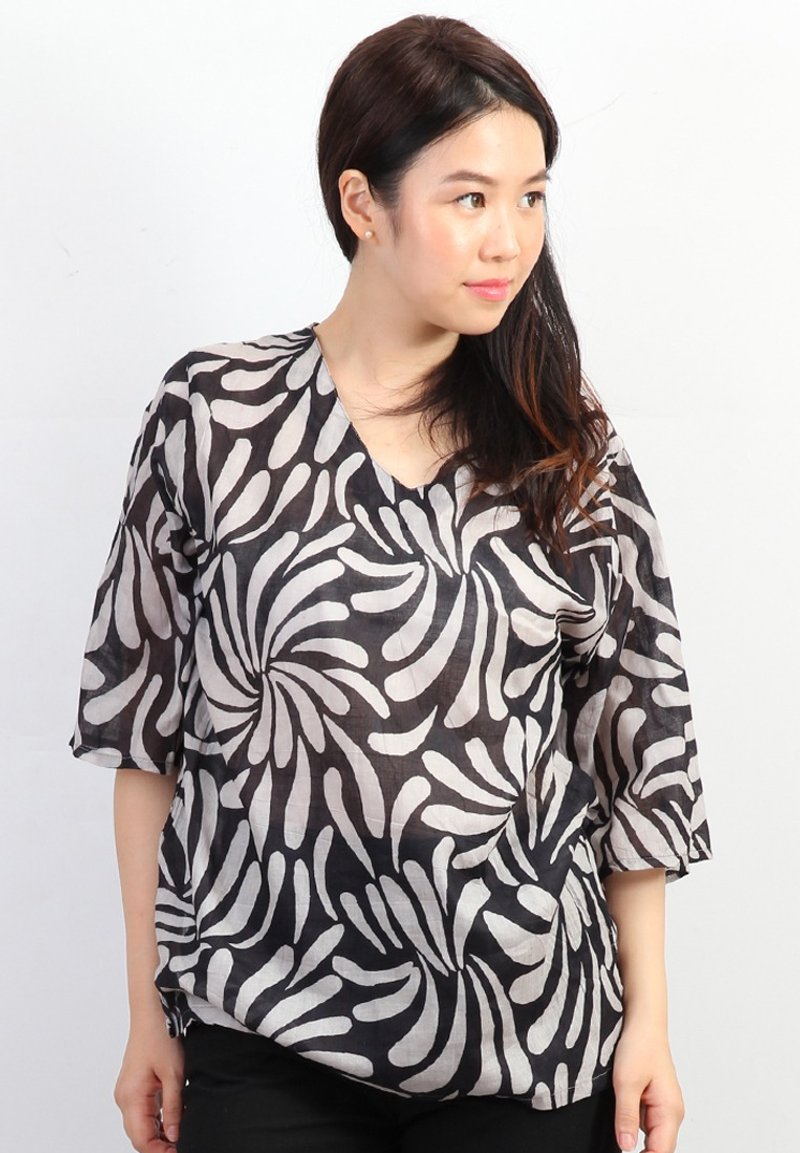 ATIPA Laurel上衣到海边 - 女装上衣 - 其他材质 灰色