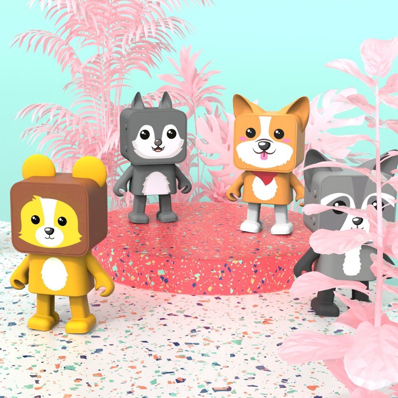 【喇叭】动物造型跳舞扬声器 | 法国 MOB Dancing Animal speaker - 扩音器/喇叭 - 其他材质 