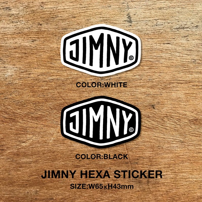 Jimny Hexalogo 迷你贴纸 - 贴纸 - 其他材质 