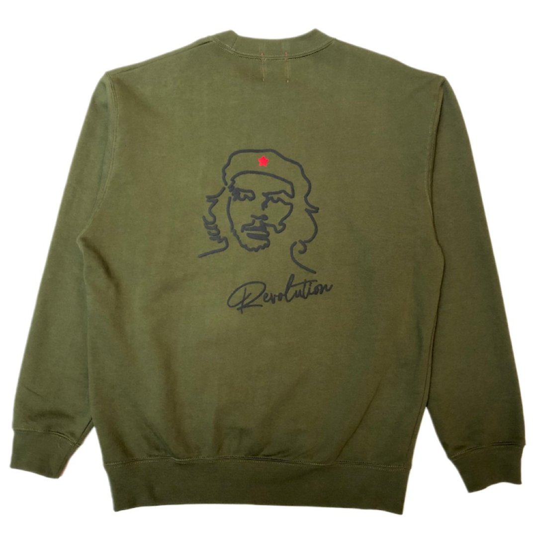 TSSe Revolution 10oz SWEAT - 中性连帽卫衣/T 恤 - 棉 绿色