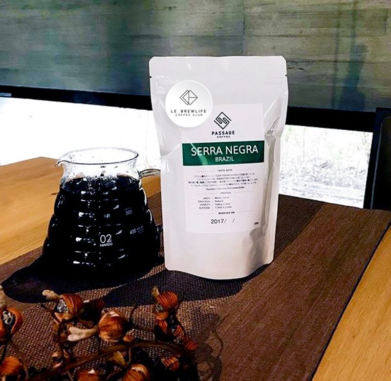 Le Brewlife X 日本东京Passage Coffee – Serra Negra 巴西 日晒 浅烘焙 - 咖啡 - 新鲜食材 