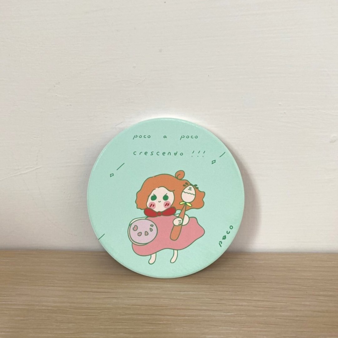 POCO陶瓷吸水杯垫－POCO A POCO CRESC. - 其他 - 陶 绿色