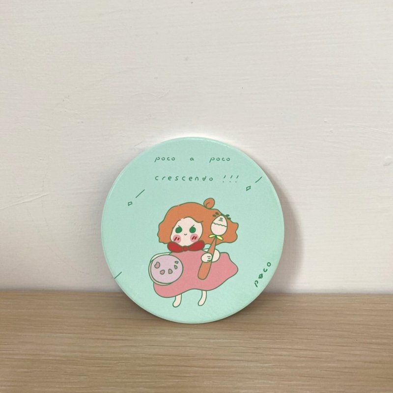 POCO陶瓷吸水杯垫－POCO A POCO CRESC. - 其他 - 陶 绿色