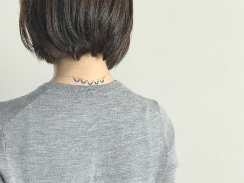 PLAY（necklace） - 项链 - 宝石 蓝色