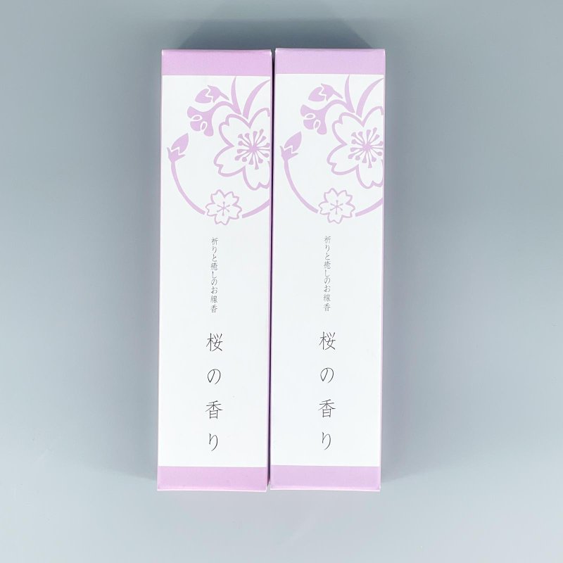 日本【悠悠庵】淡红色樱花线香 线香座 - 蜡烛/烛台 - 植物．花 