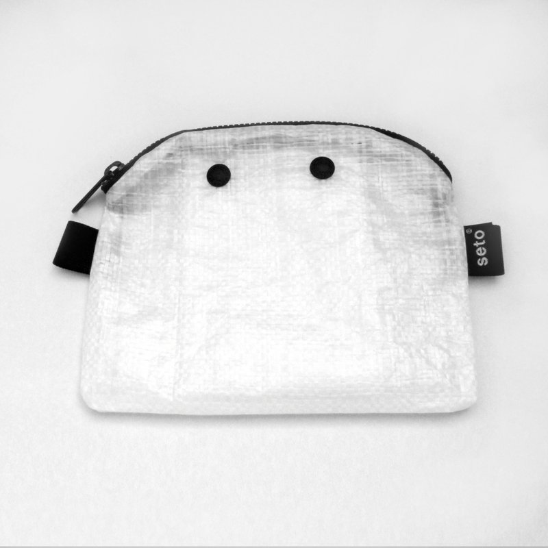 seto / creature bag / pencil case / cosmetic pouch / Case A6 / Clear - 化妆包/杂物包 - 其他人造纤维 透明