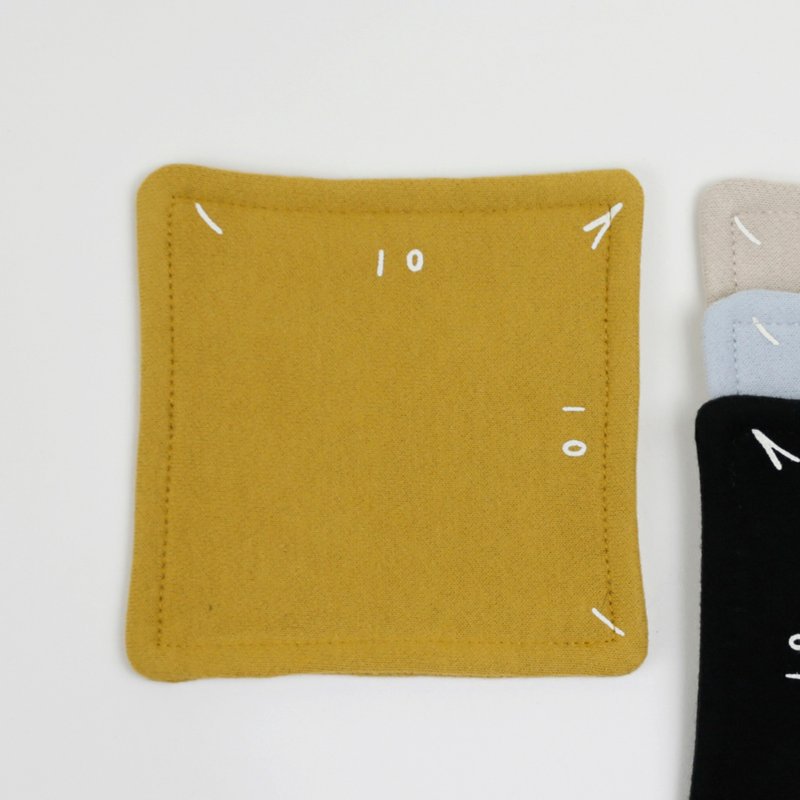 差不多10x10杯垫 - 杯垫 - 棉．麻 