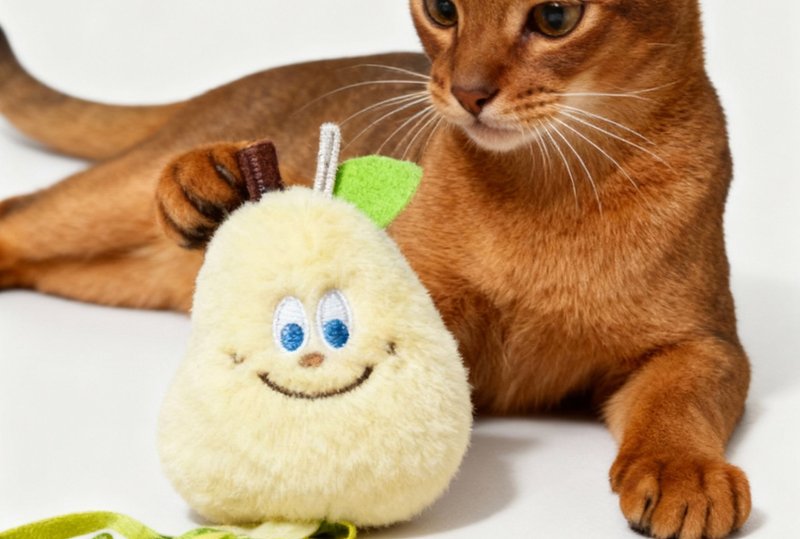 【鸭梨山大】宠物发声陪伴/磨牙耐咬玩具 - 玩具 - 其他材质 白色