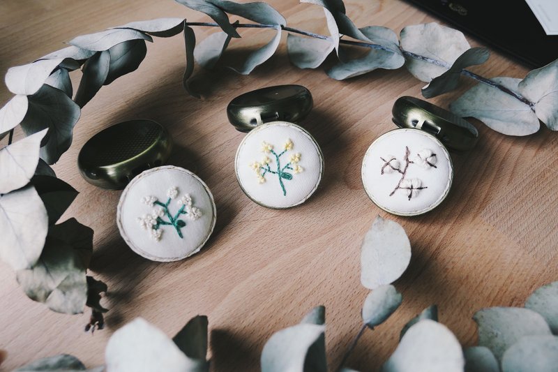 首饰盒|春天|圣诞礼物|情人节礼物|刺绣|婚礼 - 其他 - 绣线 白色